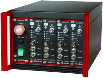 High Voltage Amplifier Mainframe - HAR42-4