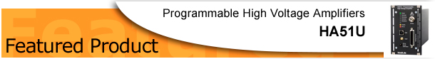 HA51U Series - Programmable High Speed High Voltage Amplifiers