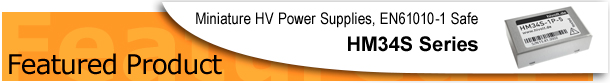 High Voltage Modules / High Voltage Supply with Output Protection Against Electric Shock According to EN 61010-1 - HM34S series